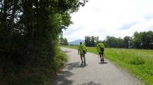  Wanderroute auf der Kaltenbergstrae 