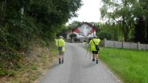  Wanderroute auf der Kaltenbergstrae 