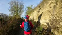  Blick auf die Wanderstrecke 