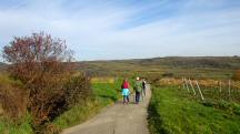  Blick auf die Wanderstrecke 