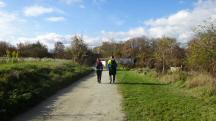  Wanderroute auf dem Golfplatzweg 