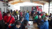  Wanderer bei der K+L im FF-Haus Lengenfeld 