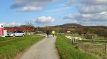  Blick auf die Wanderstrecke 