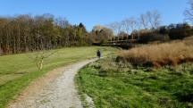  Blick auf die Wanderstrecke zum Golfplatz 