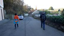  Wanderroute auf dem Rosenhgelweg 