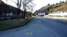  Beginn der Wanderstrecke 