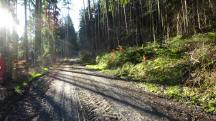  Blick auf die Wanderstrecke 