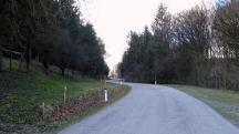  Wanderroute auf der L7222 