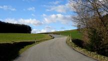  Wanderroute auf der L7222 