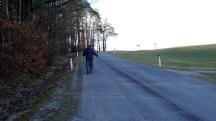  Wanderroute auf der L7222 