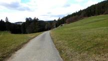  Blick auf die Wanderstrecke 