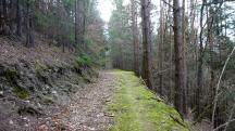  Blick auf die Wanderstrecke 