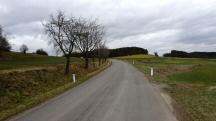  Wanderroute auf der L7222 