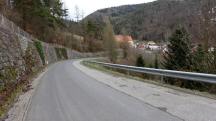 Wanderroute auf der Lidingstrae (L7222) nach Weiten 