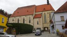 Blick zur (Wehrkirche) Kath. Pfarrkirche hl. Stephanus 