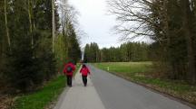  Wanderroute auf der L6289 