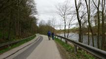  Wanderroute auf der L6110 