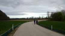  Wanderroute auf der L6110 