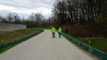  Wanderroute auf der L6110 