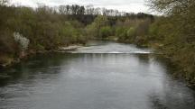  Blick auf die Ybbs flussabwrts 