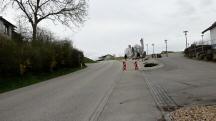 Wanderroute entlang der Landstrae nach Freidegg 
