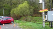  Blick zum Beginn der Wanderstrecke 