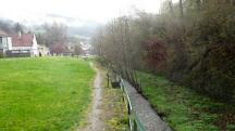 Wanderroute entlang des Spitzer Bachs 