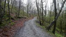  Blick auf die Wanderstrecke 