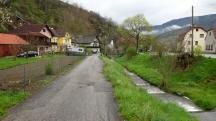  Wanderroute auf der Bachstrae 
