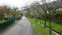  Wanderroute auf der Bachstrae 