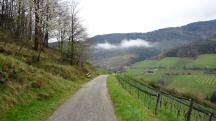  Blick auf die Wanderstrecke 