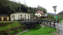  Wanderroute wieder ber eine Bachbrcke 