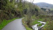  Blick auf die Wanderstrecke entlang des Spitzer Bach 