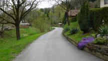  Wanderroute auf der Bachstrae 