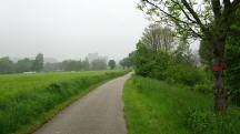 Marathonroute entlang des Michelbach nach Weisching 