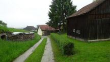  Blick auf die Wanderstrecke bei Mechters 