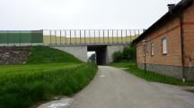  Blick auf die Wanderstrecke in Blindorf 