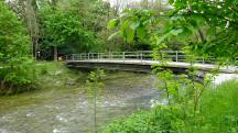  Blick zum Steg ber den Michelbach 