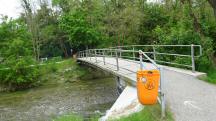  nochmals der Blick zum Steg ber den Michelbach 