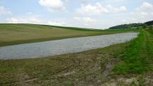  ein neuer See ??? - nach dem Unwetter 
