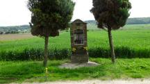  Blick zu einem Marterl in Pettenau 