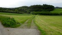  Blick auf die Wanderstrecke 