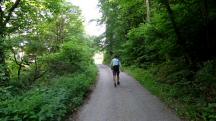  Blick auf die Wanderstrecke 