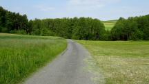  Blick auf die Wanderstrecke 