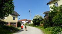  Blick auf die Wanderstrecke in Ebergersch 