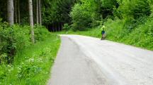 Wanderroute auf der L7067 