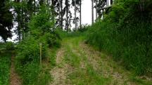  Blick auf die Wanderstrecke 