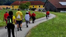  Blick auf die Wanderstrecke zur 2. K+L in Wegscheid 