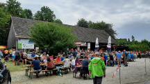  Wanderer im Zielraum 