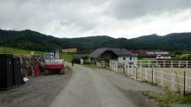  Blick auf die Wanderstrecke in Wegscheid 